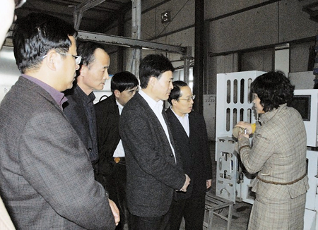 陕西省渭南市农业局组团来长治参观交流