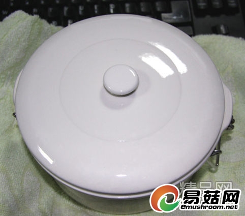 5.放入电炖盅内,使劲炖啊炖啊,我从上午10来种,一直炖到晚上。如果水太少了,中间加一次水。注意最开始不要加的太满了,稍微超过最高限一点点就行了,不够再加。