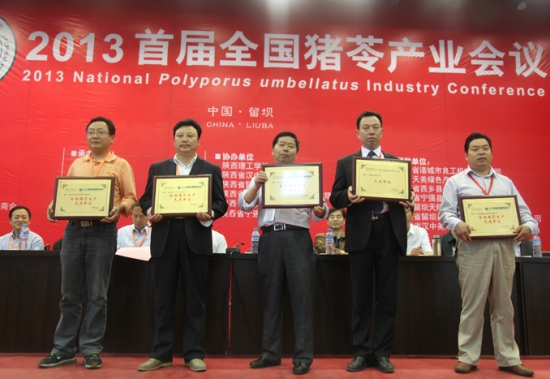 开幕式:颁奖“全国猪苓生产先进单位” (3)