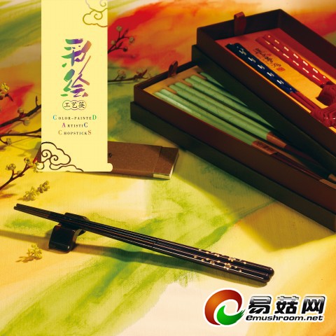 彩绘工艺筷