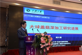 龚大春：加快大球盖菇深加工研发  实现一、二、三产业融合 ()