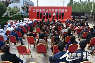 万荣香菇深加工产品首次出口东南亚国家 ()