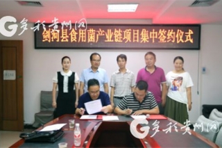 剑河县签定两个Manbetx体育手机版V17版本发布.官网安卓网.香港产业链项目 总投资0.48亿 ()