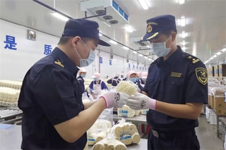 重庆鲜金针菇首次出口 ()