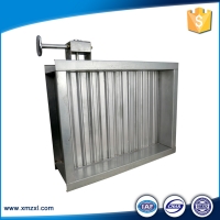 中央空调通风管道防火阀排烟阀 手动电动多叶对开风阀