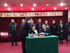 农行迪庆分行与天境农业公司在全国率先创立ManBetX体育贷 ()