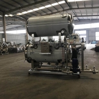 草菇滑菇高温灭菌锅 碳钢蒸汽灭菌锅