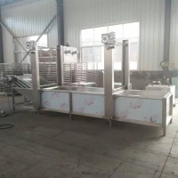 现货供应5000*600火龙果清洗机设备