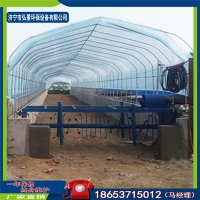 安徽异位发酵床翻抛机生产厂家、现场建设完工图