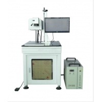 3瓦紫外激光打标机 红酒瓶高脚杯LOGO激光喷码机雕刻机