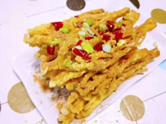 金针菇还在炒着吃?试试这个新做法,好看还好吃