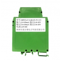 二进二出0-10V转0-10V隔离信号分配器