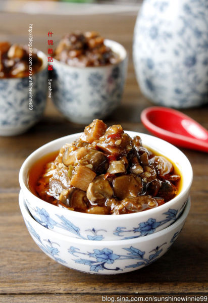 素酱也可以鲜香味美-----什锦菌菇酱