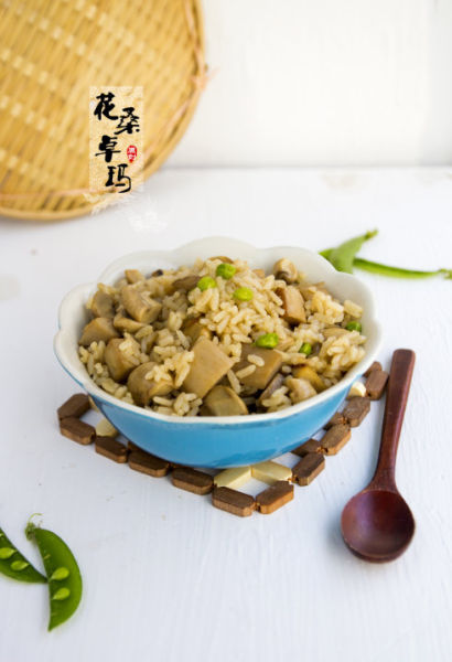 双菇焖饭