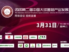 2020第二届中国大球盖菇产业发展大会通知（网络会议 视频直播） ()
