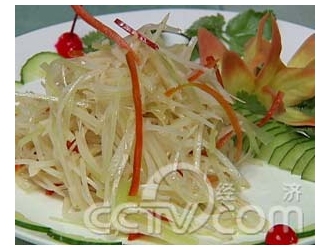 清炒鲜天麻丝 ManBetX体育